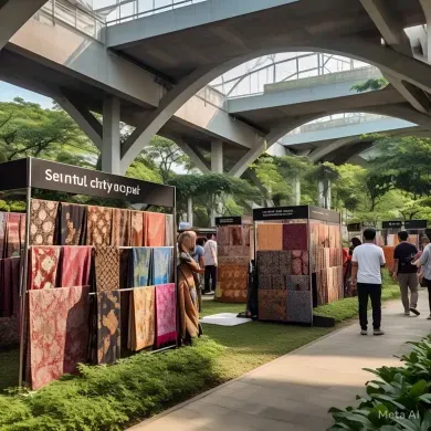 Kenyamanan Di Taman Budaya Sentul City Saat Pameran